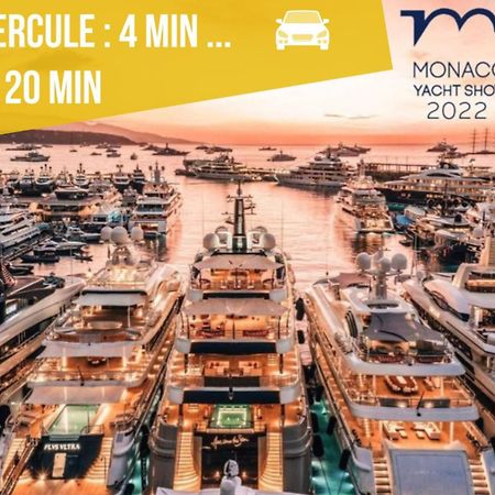 Appartement Moderne Climatise Monaco Vue Mer Cap-d'Ail Ngoại thất bức ảnh