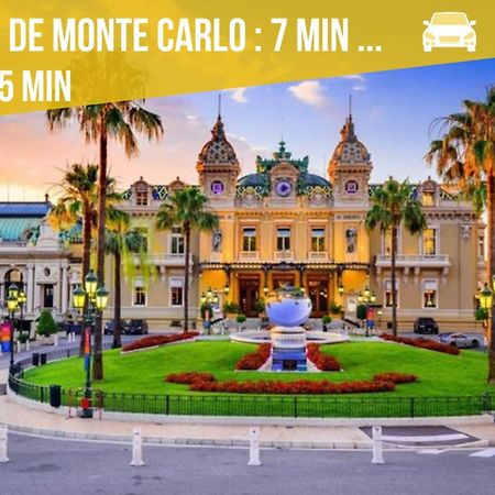 Appartement Moderne Climatise Monaco Vue Mer Cap-d'Ail Ngoại thất bức ảnh