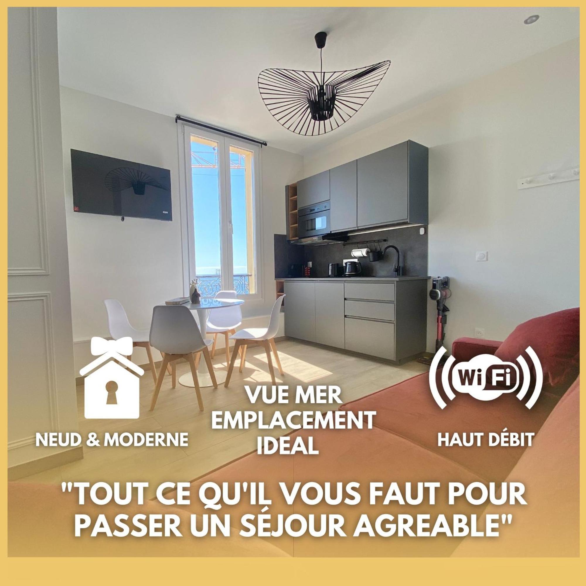 Appartement Moderne Climatise Monaco Vue Mer Cap-d'Ail Ngoại thất bức ảnh