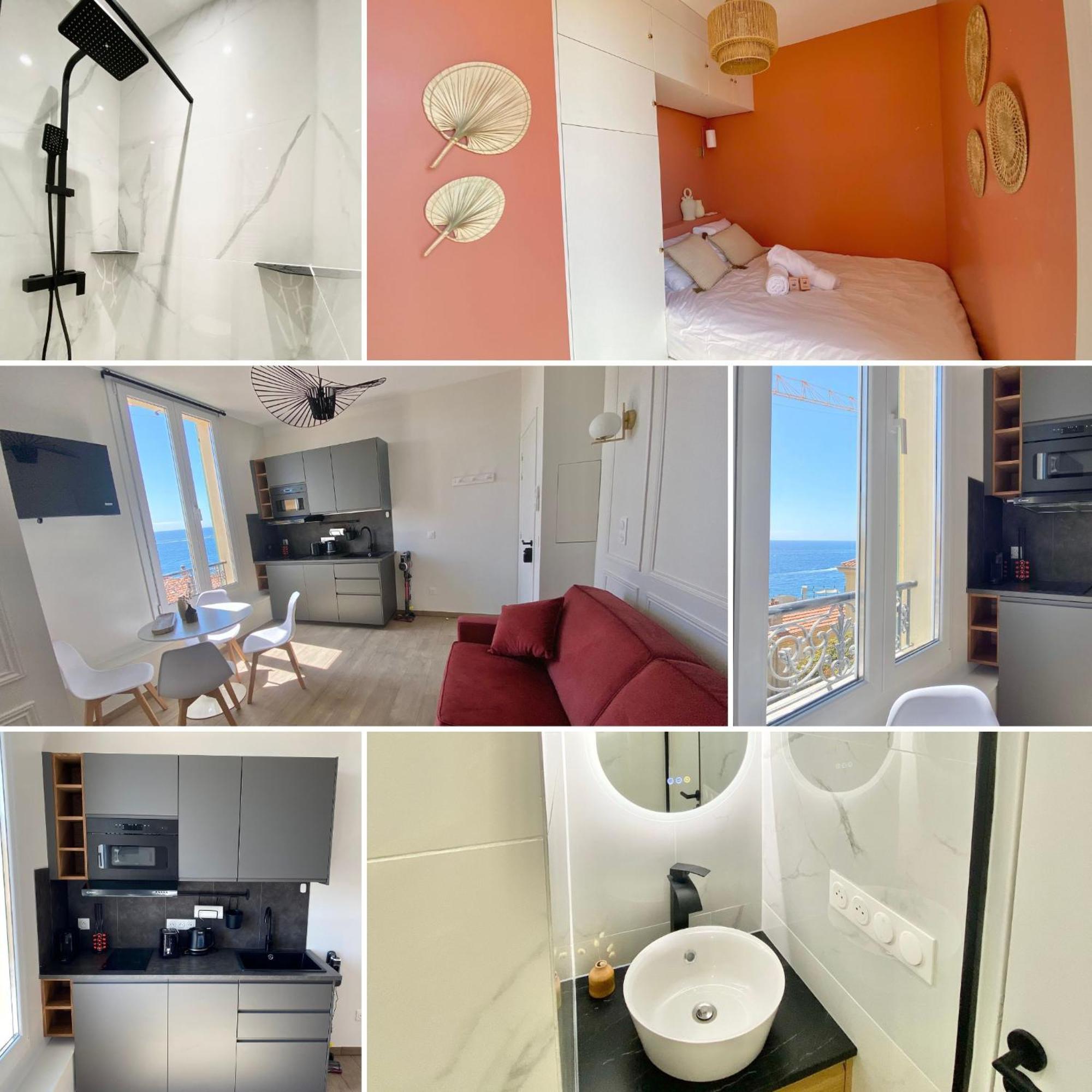 Appartement Moderne Climatise Monaco Vue Mer Cap-d'Ail Ngoại thất bức ảnh