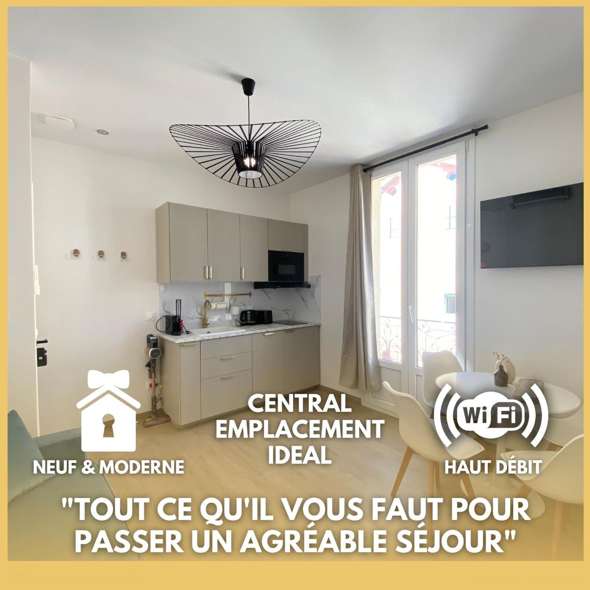 Appartement Moderne Climatise Monaco Vue Mer Cap-d'Ail Ngoại thất bức ảnh