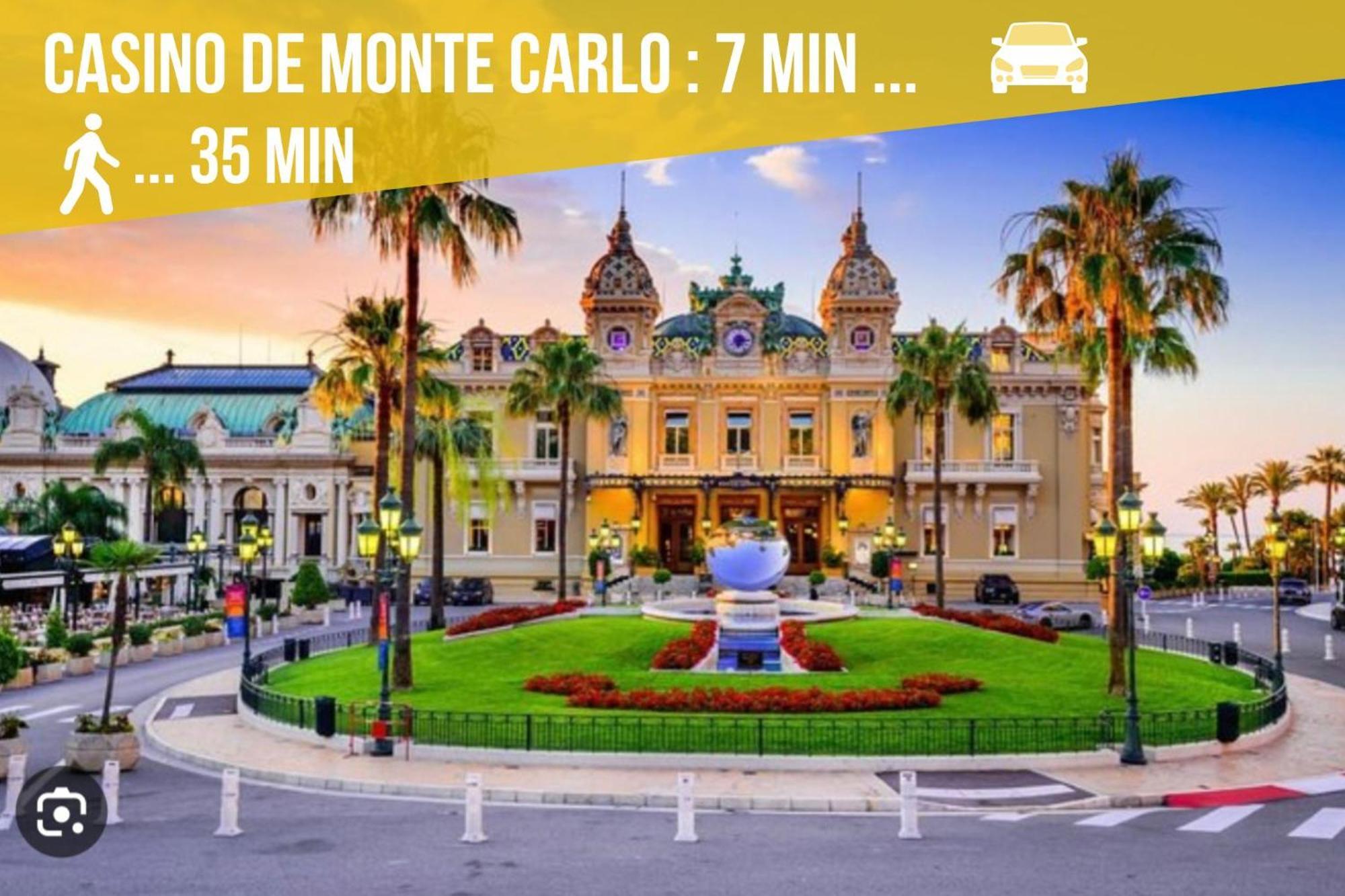Appartement Moderne Climatise Monaco Vue Mer Cap-d'Ail Ngoại thất bức ảnh