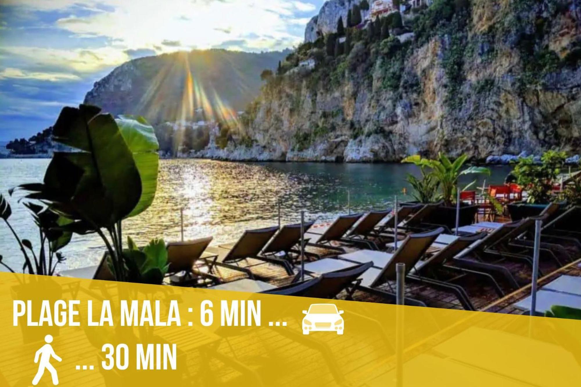 Appartement Moderne Climatise Monaco Vue Mer Cap-d'Ail Ngoại thất bức ảnh